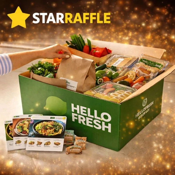 HelloFresh One Week Meal Kit with Four Meals promotional image